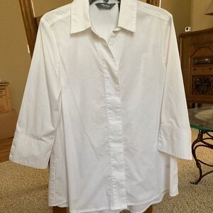 Martha Stewart Poplin blouse